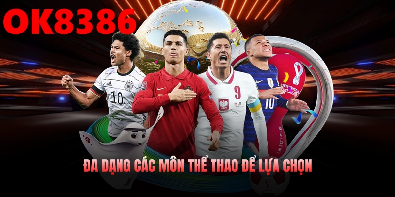 Nhiều lựa chọn môn thể thao phong phú cho người chơi trải nghiệm