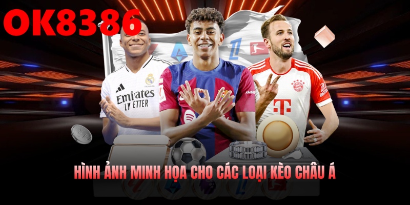 Hình ảnh minh họa cho các loại kèo châu á